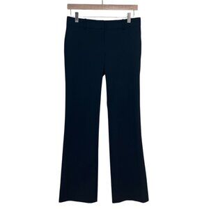 Ann Taylor Suiting Devin Fit Navy straight leg dress trousers 2P